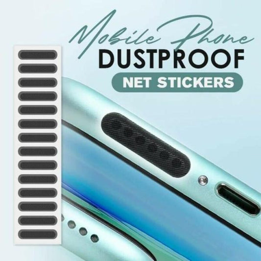 10 Pcs Protect Mobile Phone Dustproof Net Stickers Speaker